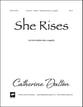 She Rises SSAA/SSAA choral sheet music cover